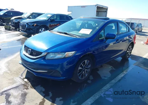 2015 Honda Civic Ex z USA, uszkodzony, nr VIN 19XFB2F86FE019102